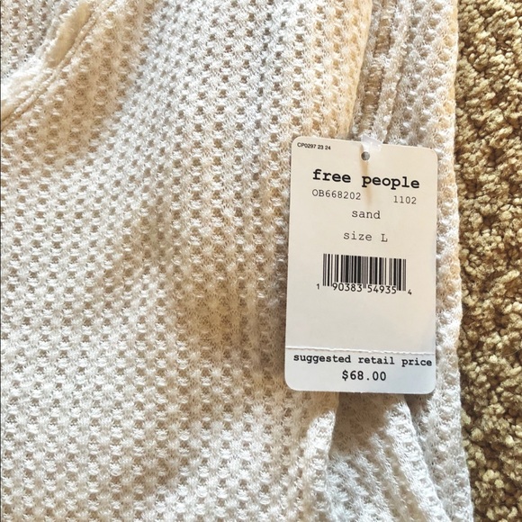 NEW FREE PEOPLE LAGUNA THERMAL TOP NWT - Picture 8 of 8